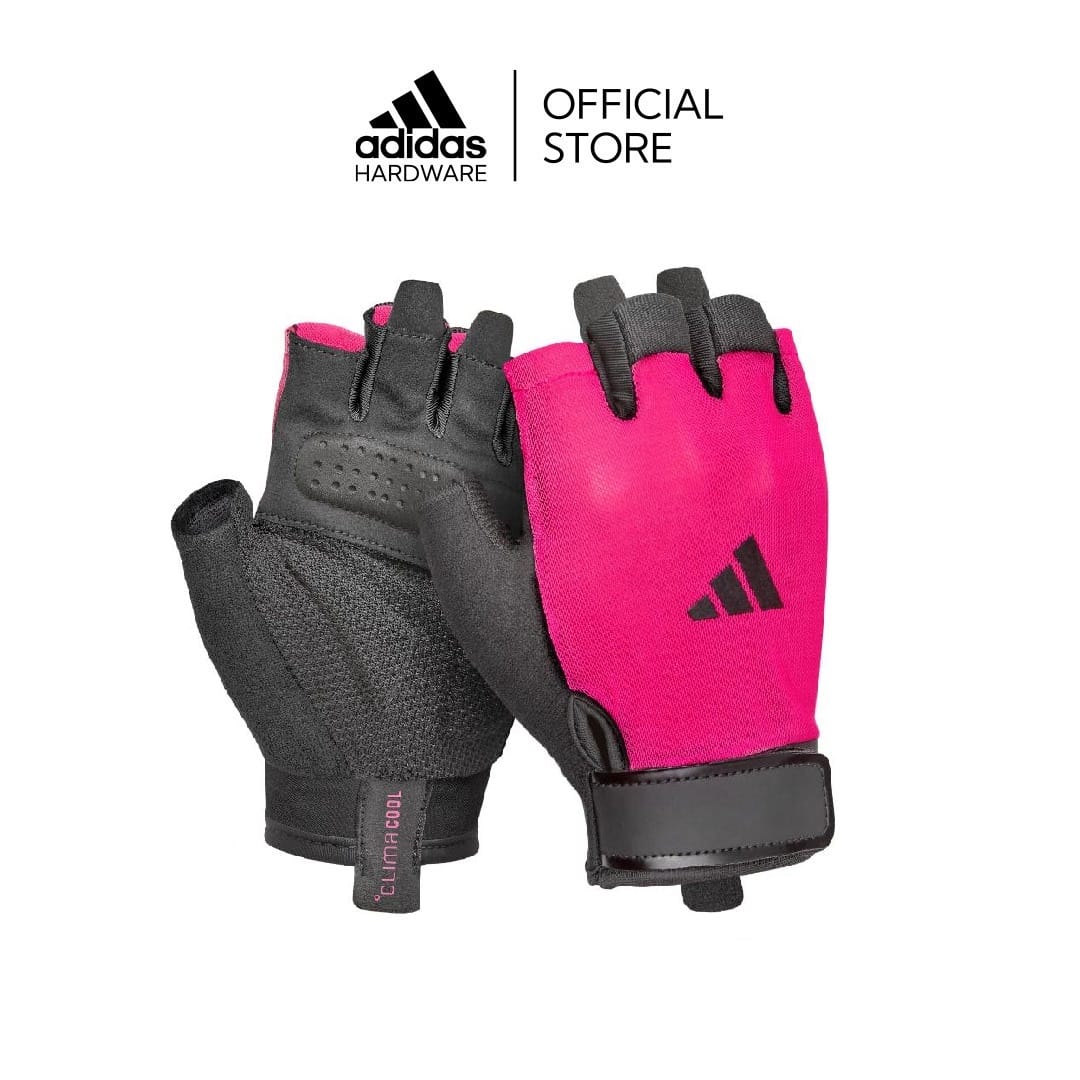 ถุงมือ ESSENTIAL TRAINING ADIDAS ADGB-15001PM สีชมพูเข้ม ไซส์ S_0